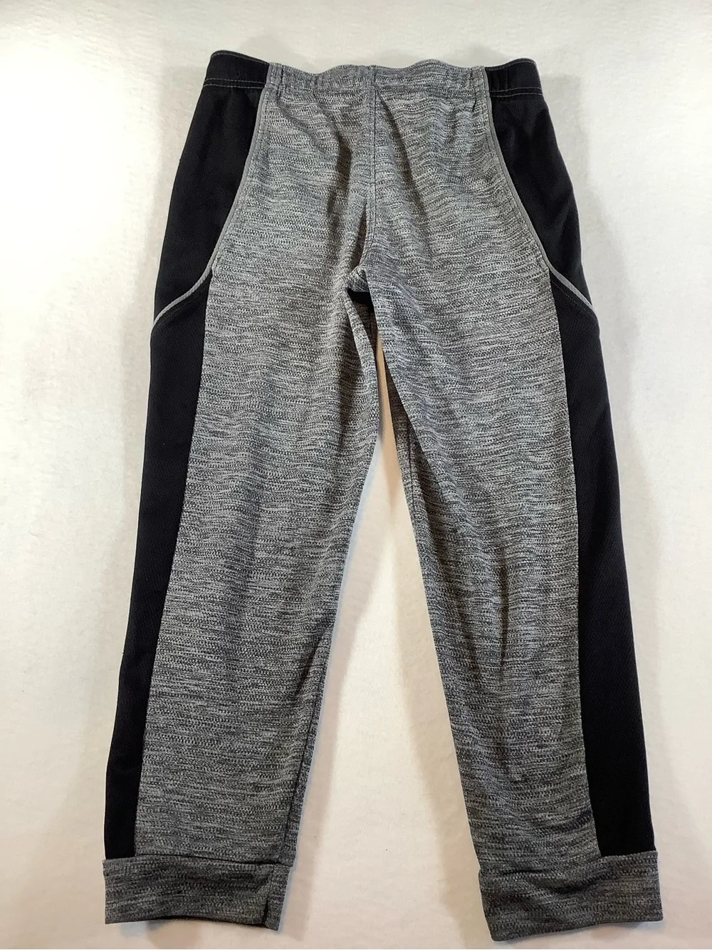 Old Navy Gray Jogger Pants with Black Side Panels